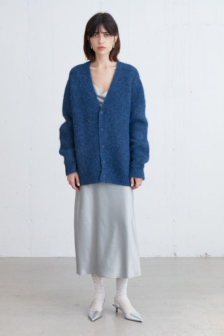 Mohair Button Up Cardigan | OAK + FORT